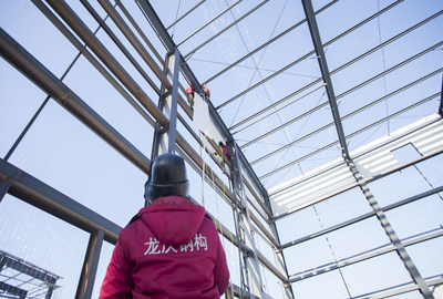 實(shí)時(shí)更新--龍慶鋼構施工動(dòng)態(tài)0413